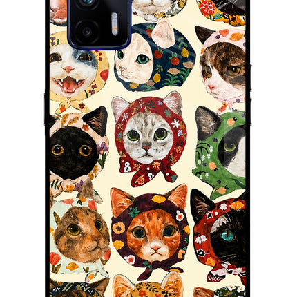 Cool Cat Realme GT 5G Glass Case