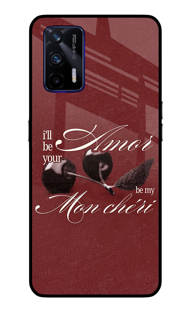 Velvet Cherry Realme GT 5G Glass Case