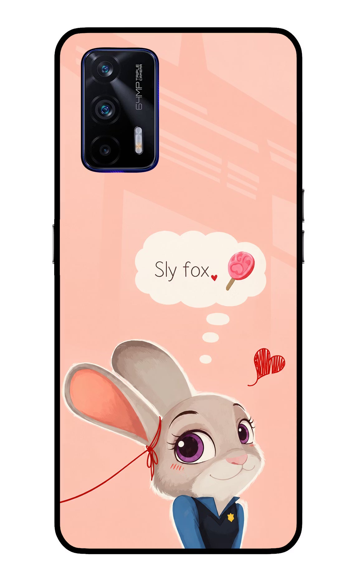 Judy Charm Realme GT 5G Glass Case