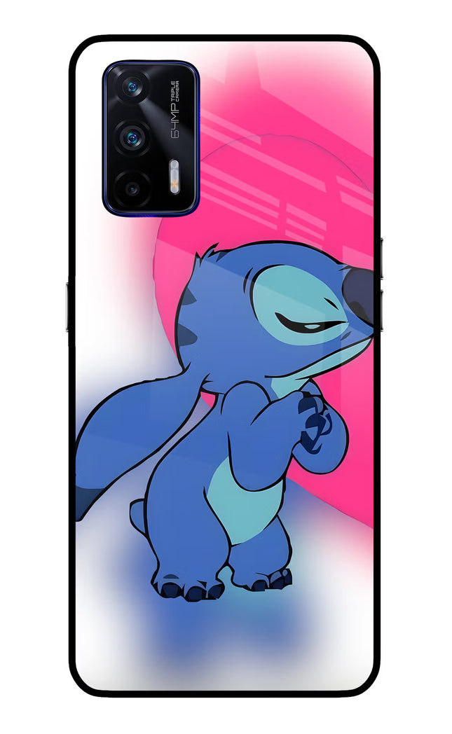Stitch Hug Realme GT 5G Glass Case
