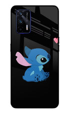Stitch Crush Realme GT 5G Glass Case