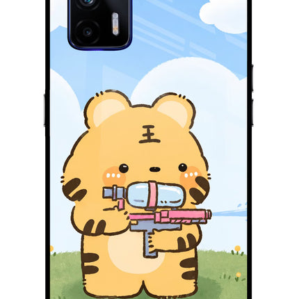 Tiger Treat Realme GT 5G Glass Case