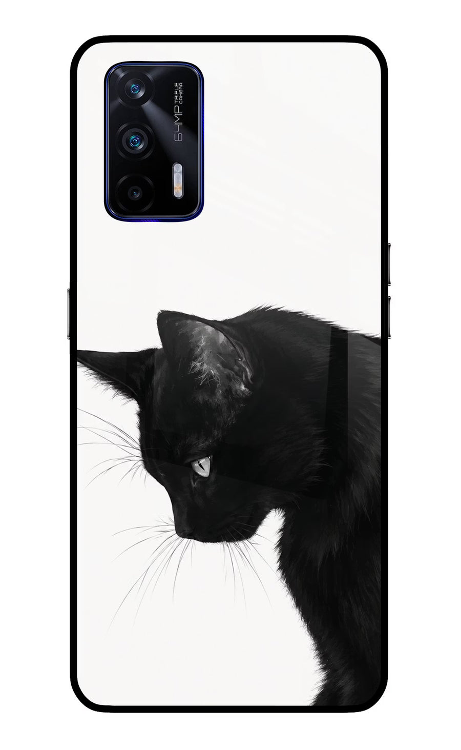 Shadow Gaze Realme GT 5G Back Cover, Glass case