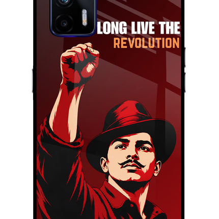 Bhagat Singh Revolution Realme GT 5G Glass Case