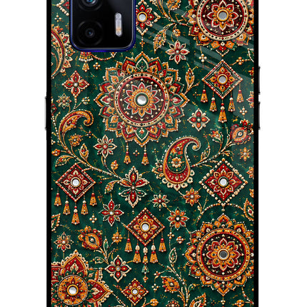 Green Pataka Realme GT 5G Glass Case