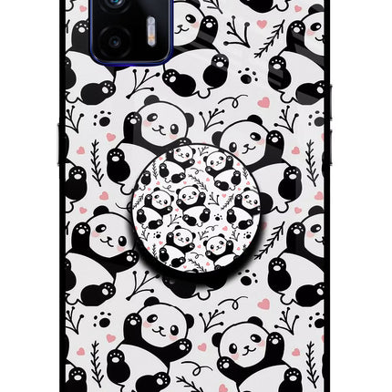 Cute Panda Realme GT 5G Pop Case by Casekaro
