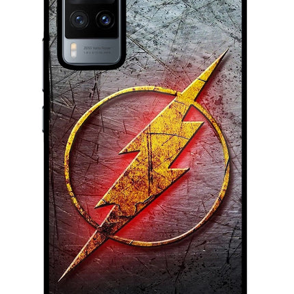 Flash Vivo X60 Glass Case Back Cover by Casekaro