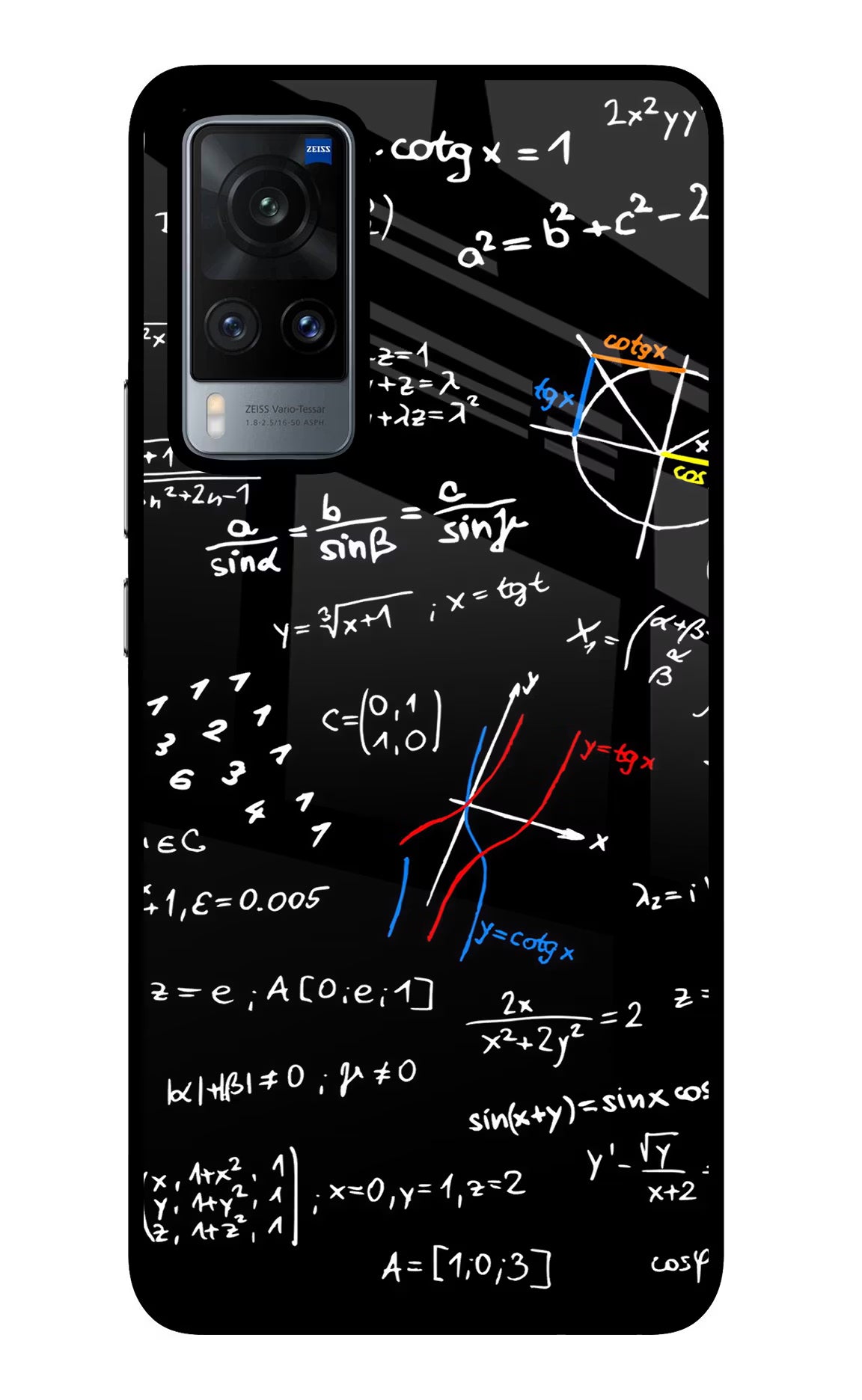 Mathematics Formula Vivo X60 Glass Case