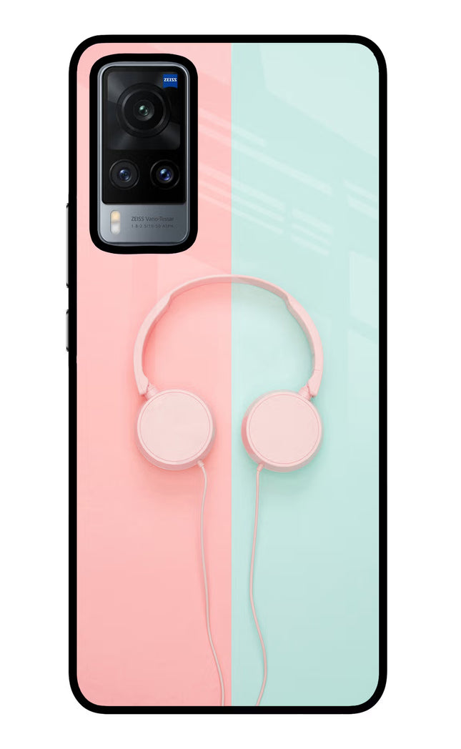 Music Lover Vivo X60 Glass Case Back Cover by Casekaro