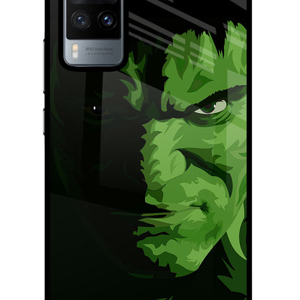 HULK Vivo X60 Glass Case Back Cover by Casekaro