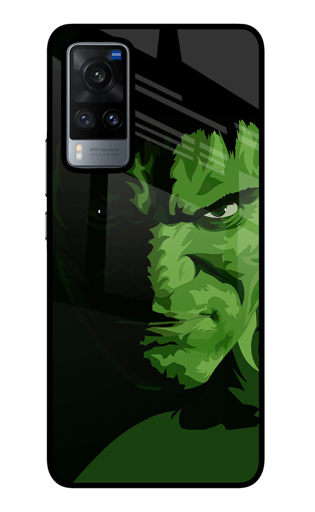 HULK Vivo X60 Glass Case Back Cover by Casekaro