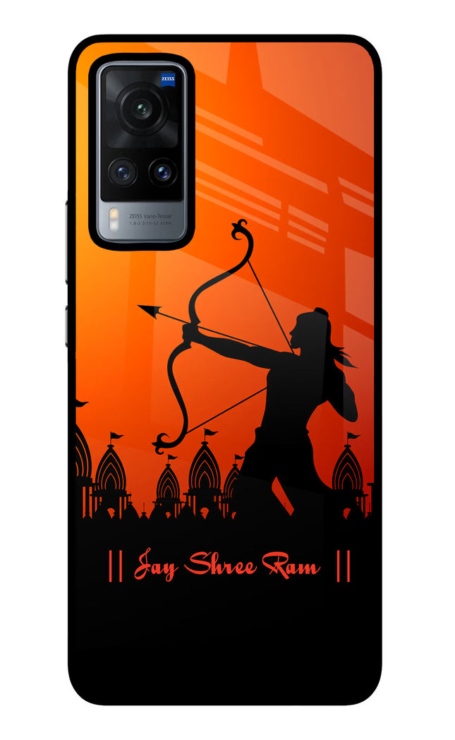 Lord Ram - 4 Vivo X60 Glass Case Back Cover by Casekaro
