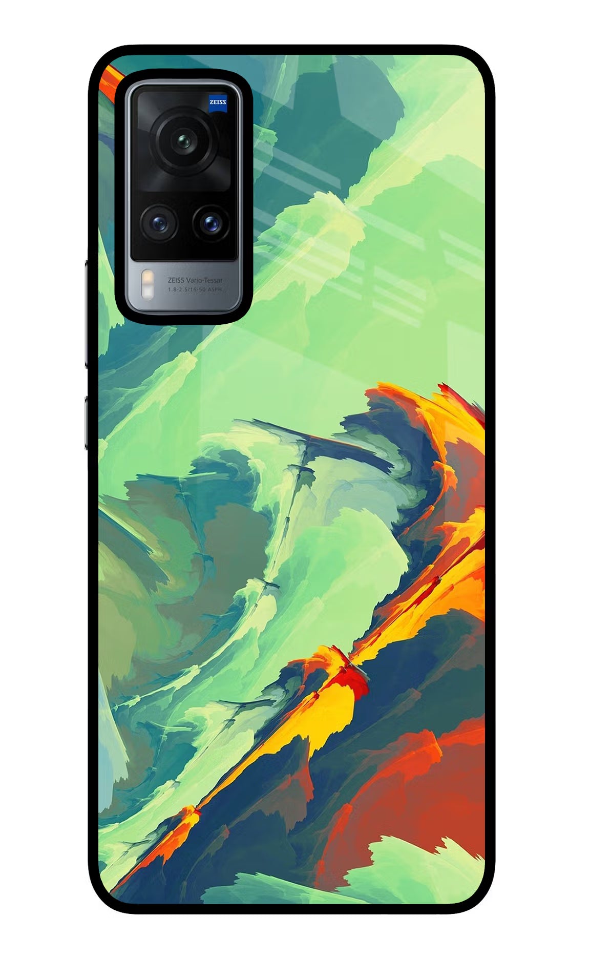 Paint Art Vivo X60 Glass Case
