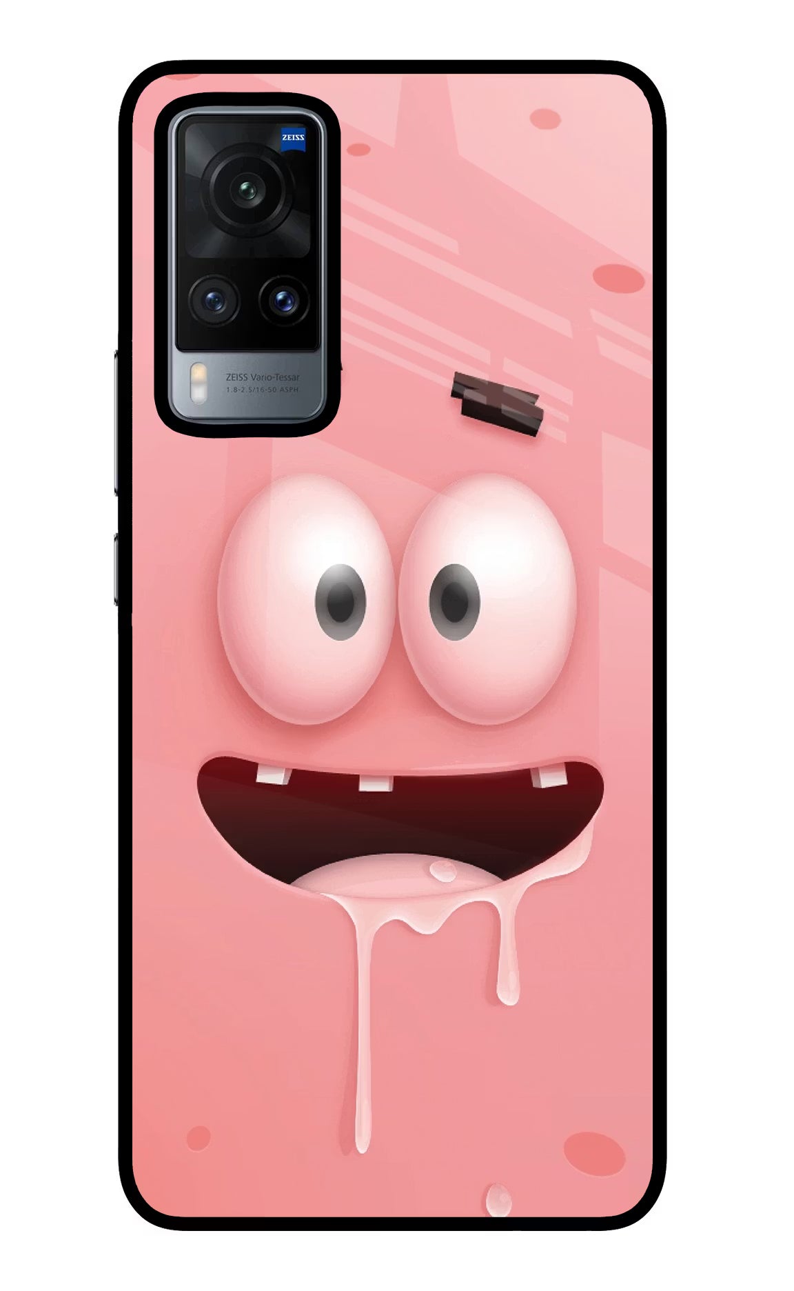 Sponge 2 Vivo X60 Glass Case Back Cover by Casekaro