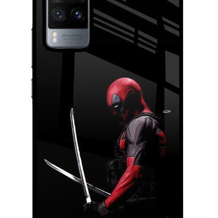 Deadpool Vivo X60 Glass Case Back Cover by Casekaro