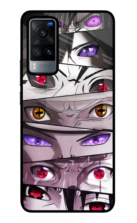Naruto Anime Vivo X60 Glass Case