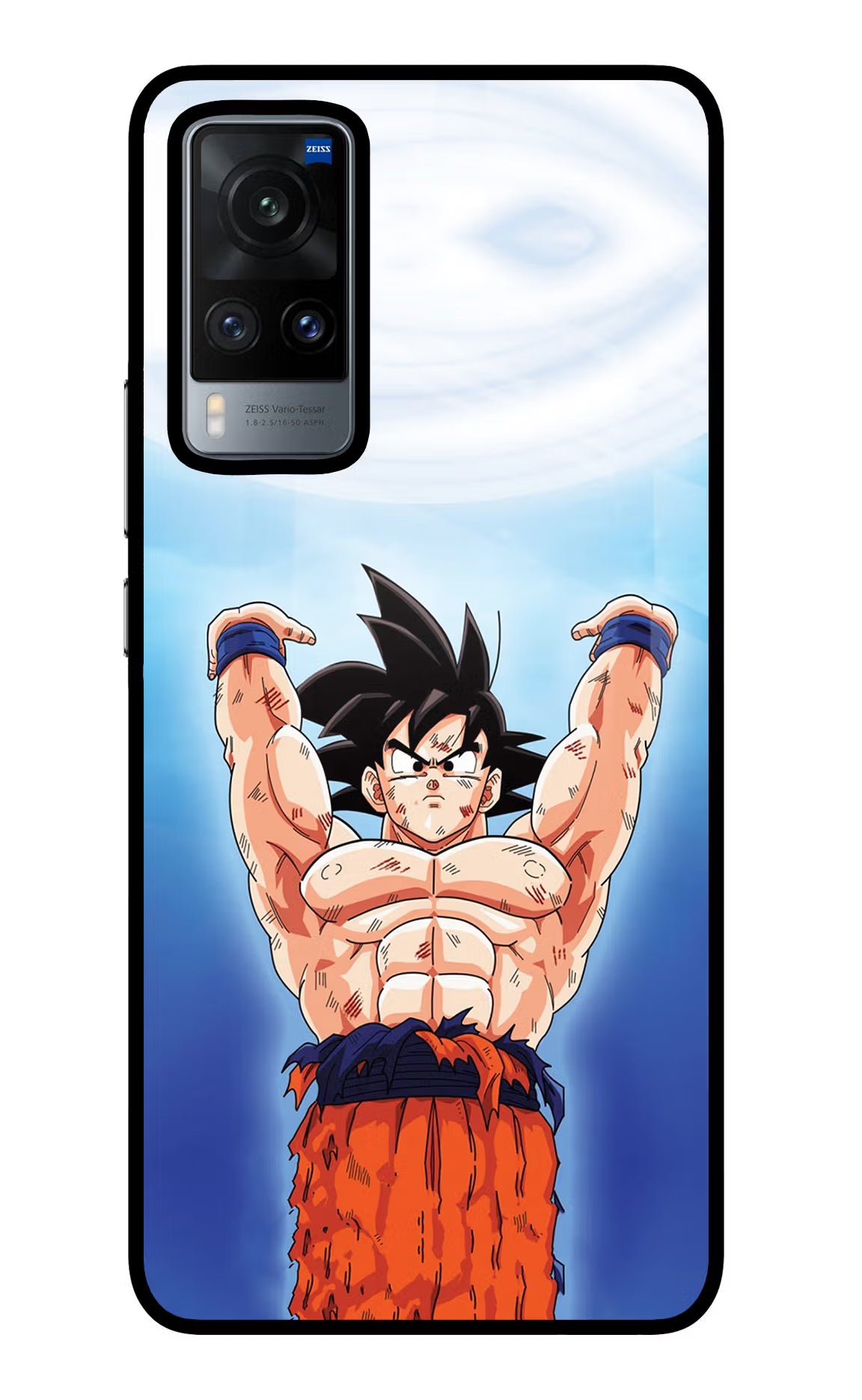Goku Power Vivo X60 Glass Case