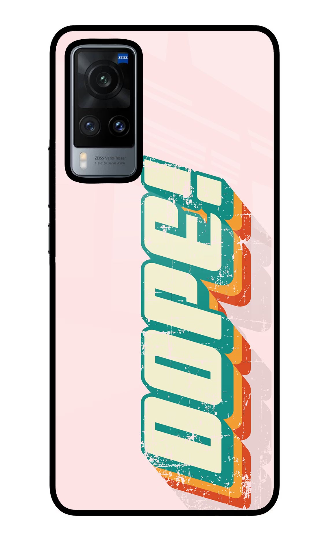 Dope Vivo X60 Glass Case Back Cover by Casekaro