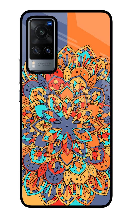 Color Mandala Vivo X60 Glass Case