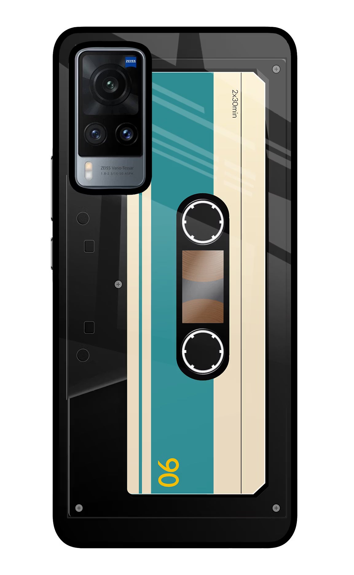 Cassette Vivo X60 Glass Case