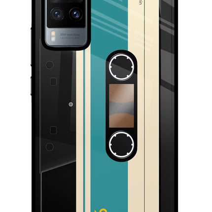 Cassette Vivo X60 Glass Case Back Cover by Casekaro