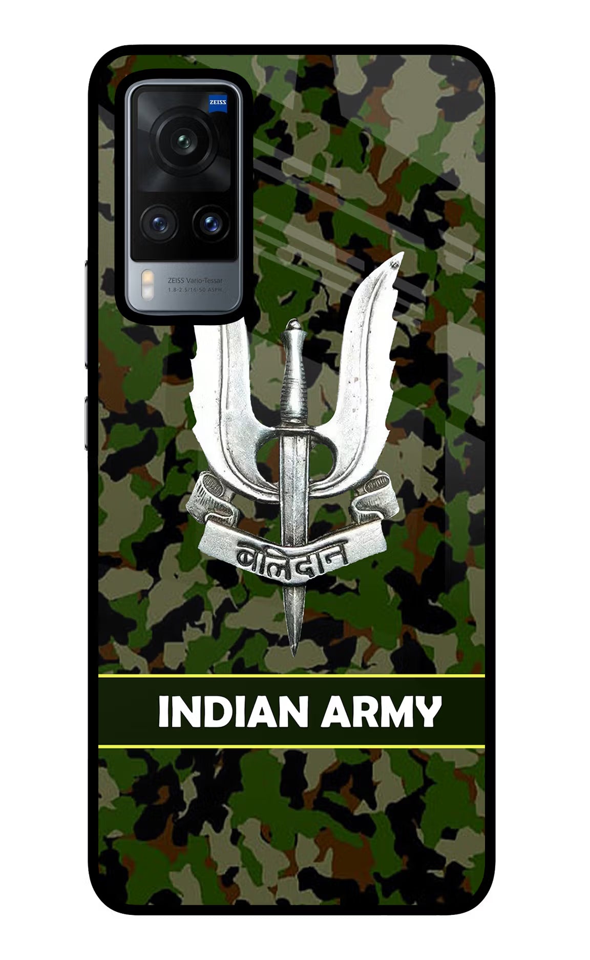 Balidan Indian Logo Vivo X60 Glass Case
