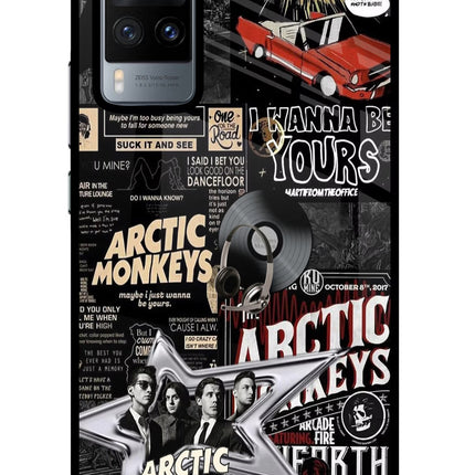 Arctic Monkeys Vivo X60 Glass Case