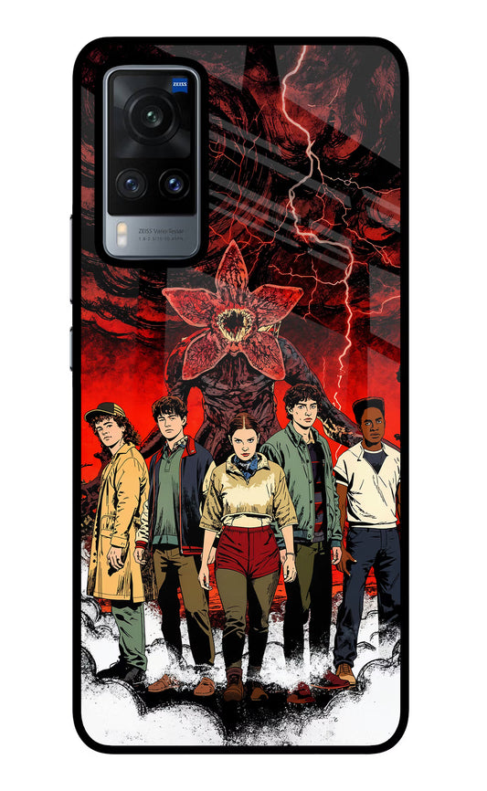 Ordinary Things Characters Vivo X60 Glass Case