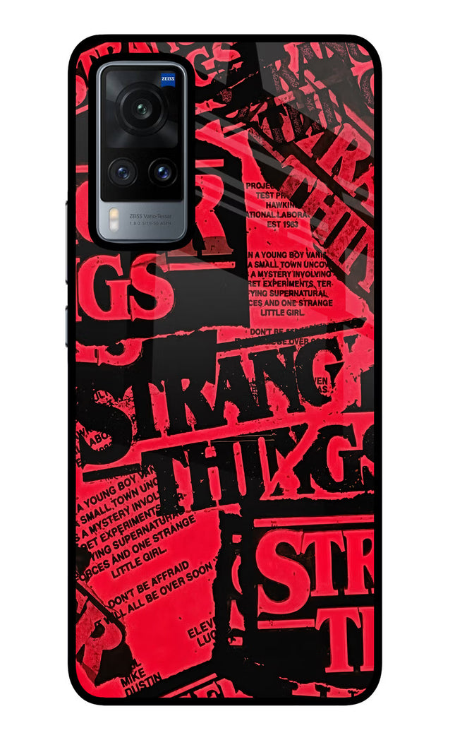 Ordinary Things Vivo X60 Glass Case Back Cover by Casekaro