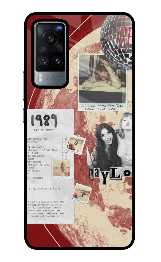 Taylor Swift Vivo X60 Glass Case