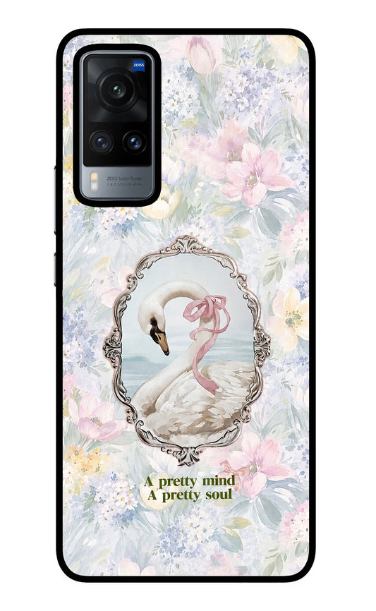Pretty Mind Pretty Soul Vivo X60 Glass Case