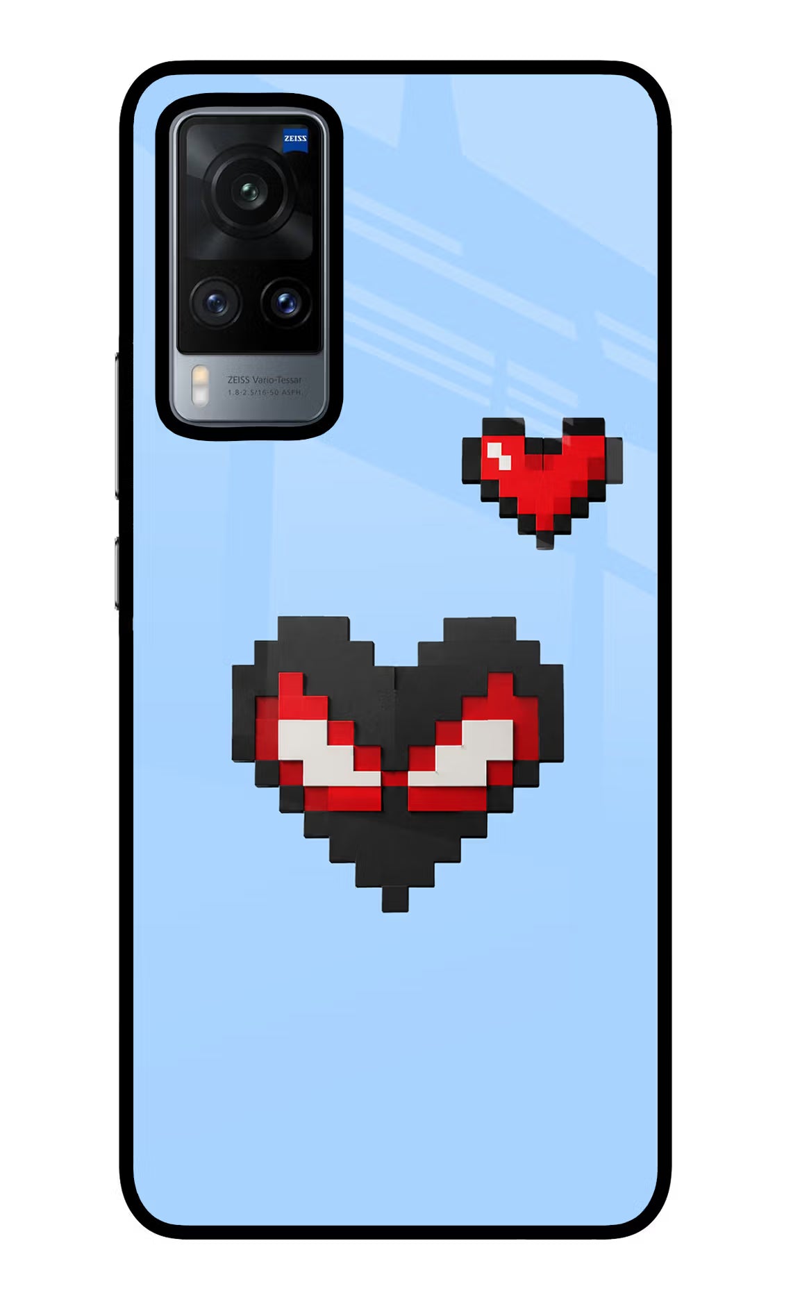 Peter Heart Vivo X60 Glass Case