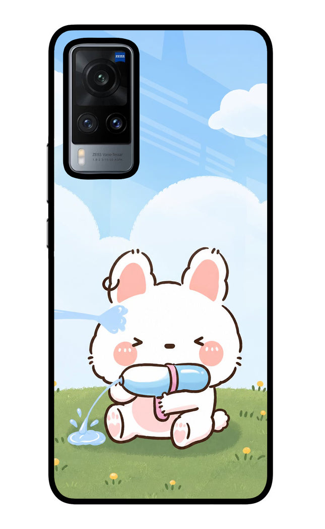Bunny Treat Vivo X60 Glass Case