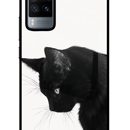 Shadow Gaze Vivo X60 Glass Case