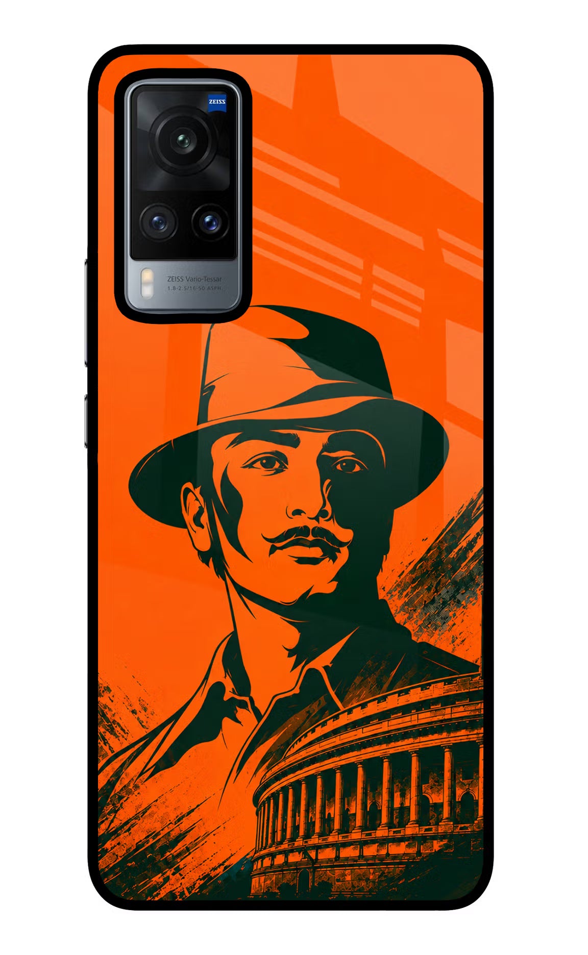 Bhagat Singh Legacy Vivo X60 Glass Case
