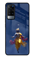 Cosmic Krishna Vivo X60 Glass Case