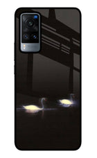 Silent Swans Vivo X60 Glass Case
