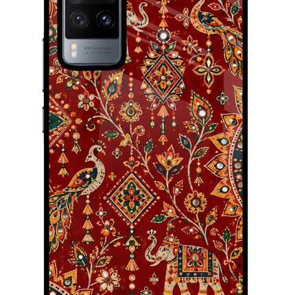 Laal Riwaaz Vivo X60 Glass Case