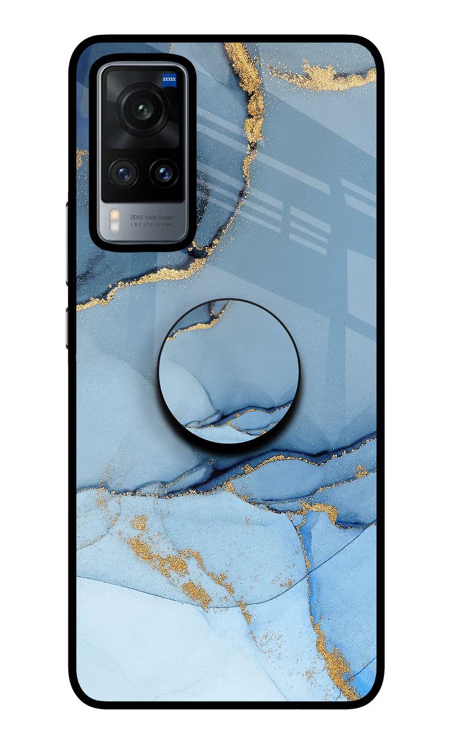 Blue Marble Vivo X60 Pop Case, Glass case