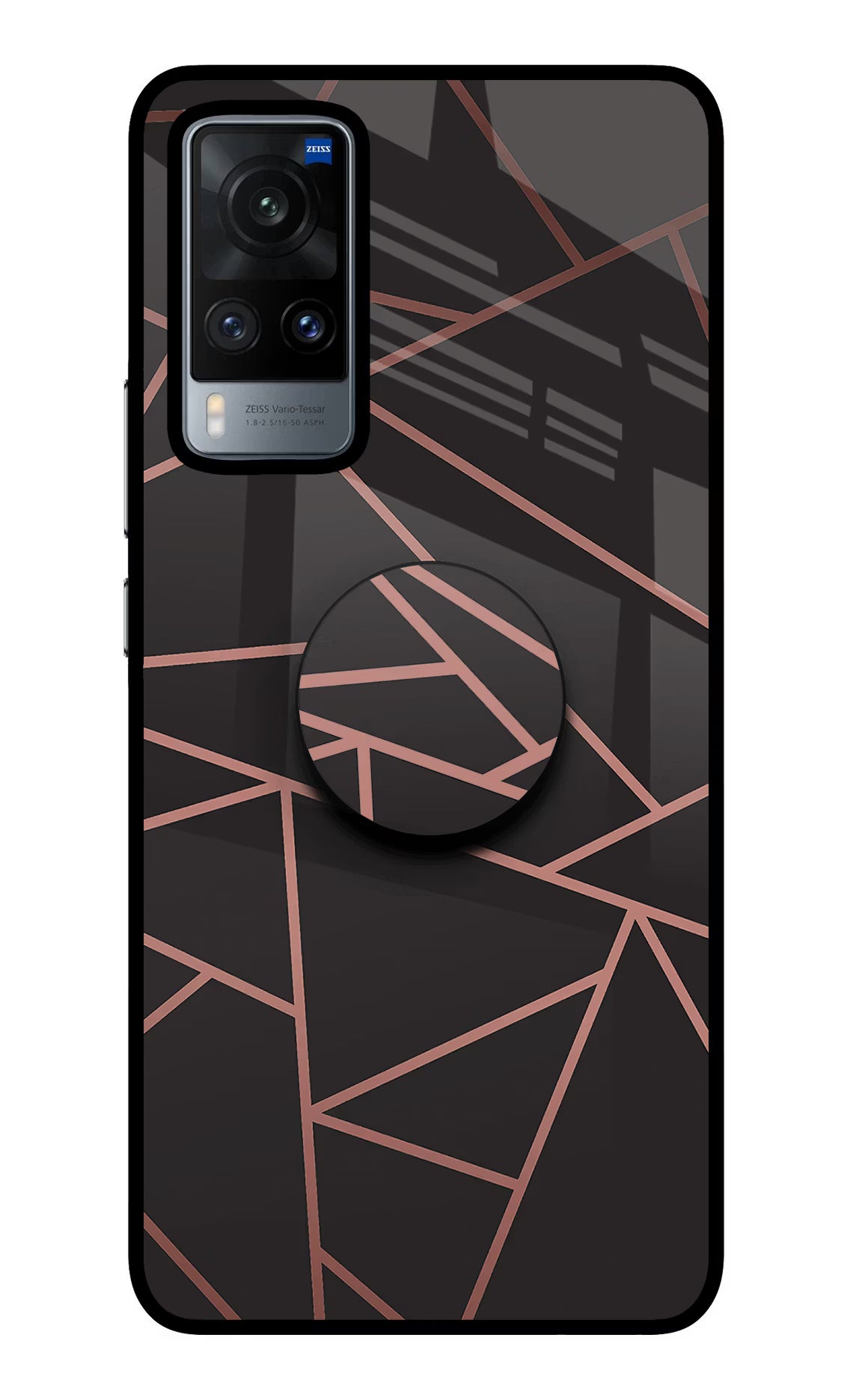 Geometric Pattern Vivo X60 Pop Case by Casekaro