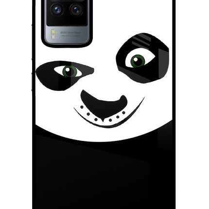Panda Vivo X60 Pro Glass Case Back Cover by Casekaro