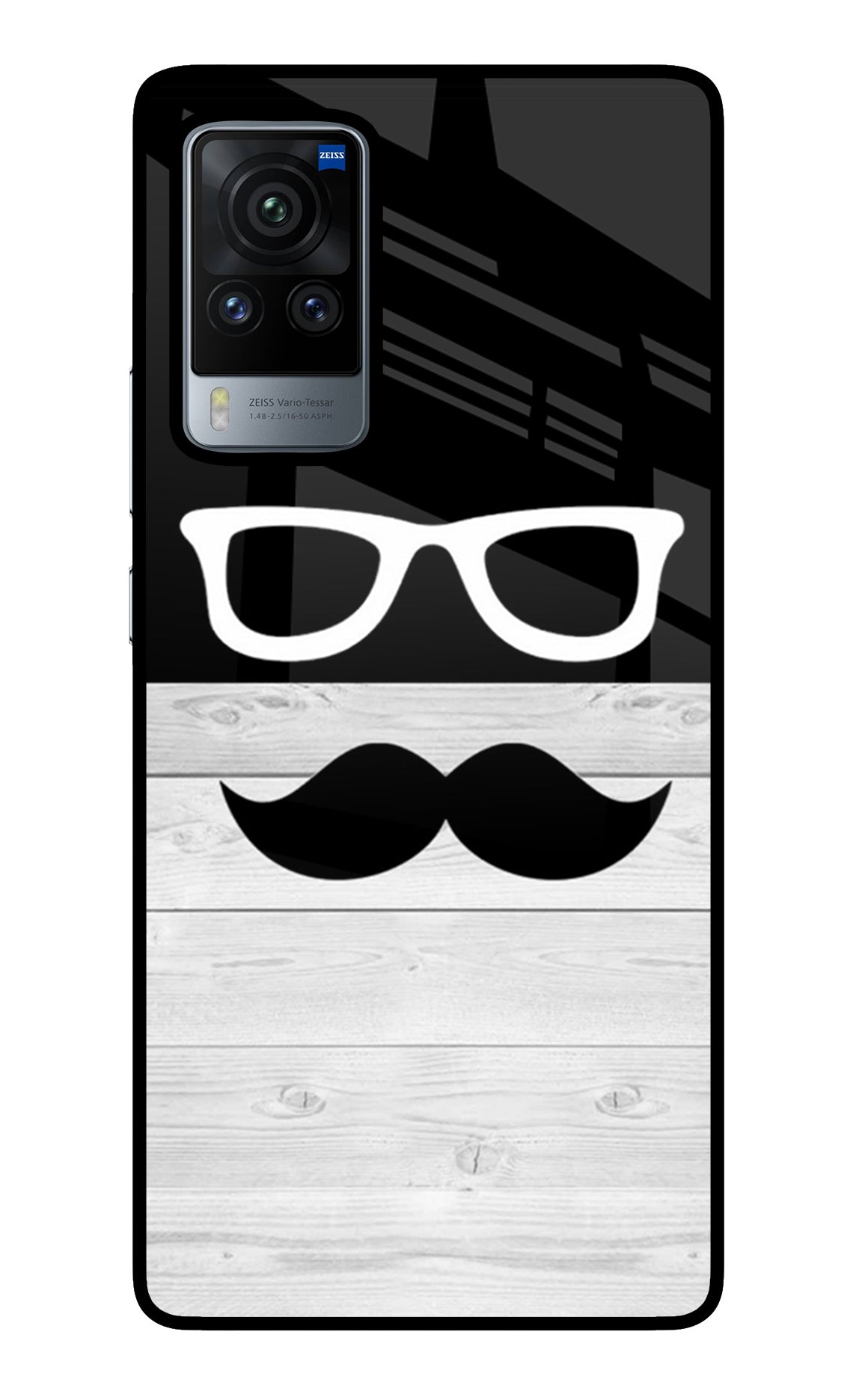 Mustache Vivo X60 Pro Glass Case