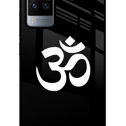 Om Vivo X60 Pro Glass Case Back Cover by Casekaro