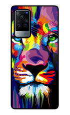 Lion Vivo X60 Pro Glass Case Back Cover by Casekaro