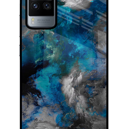 Artwork Vivo X60 Pro Glass Case Back Cover by Casekaro