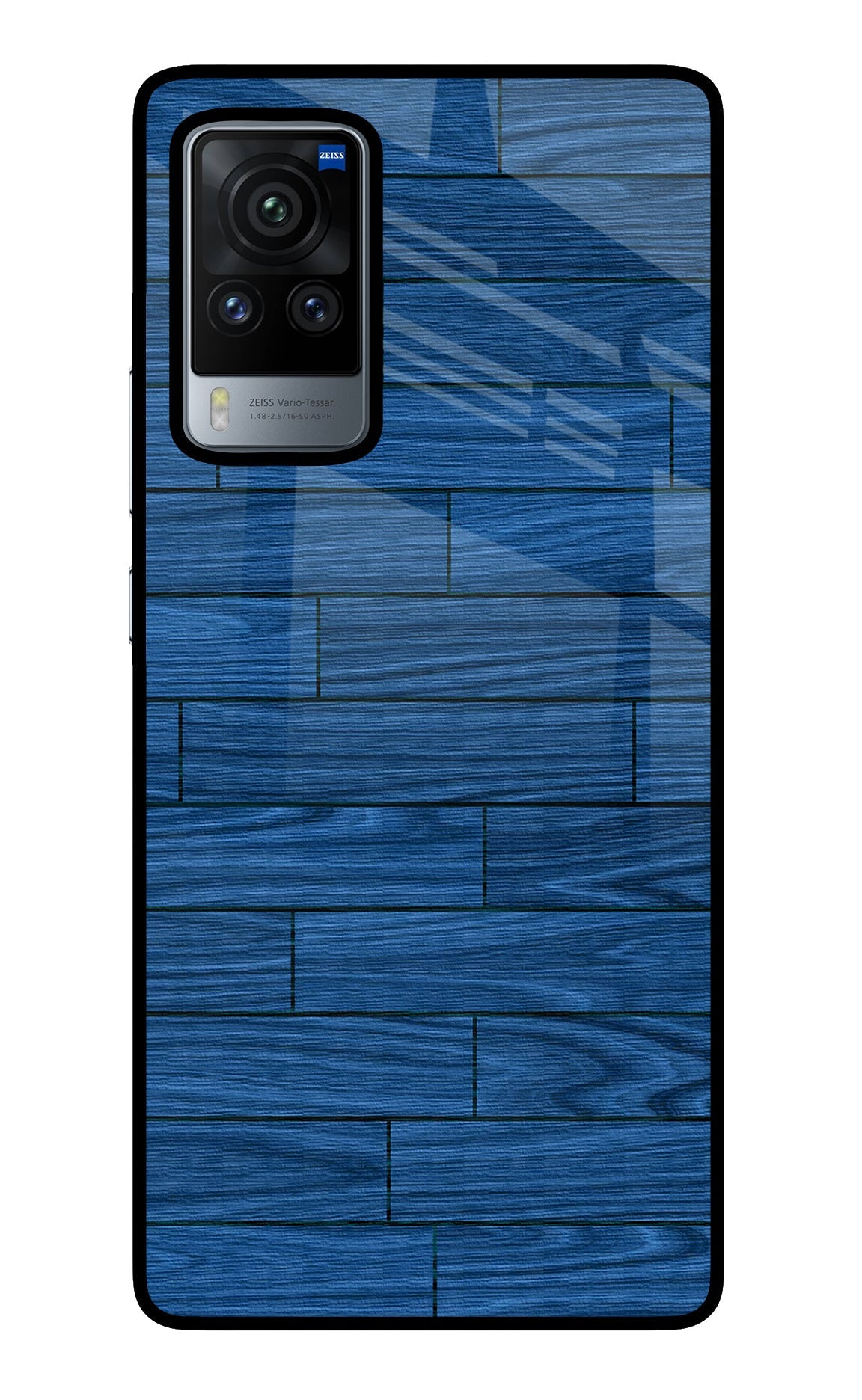 Wooden Texture Vivo X60 Pro Glass Case