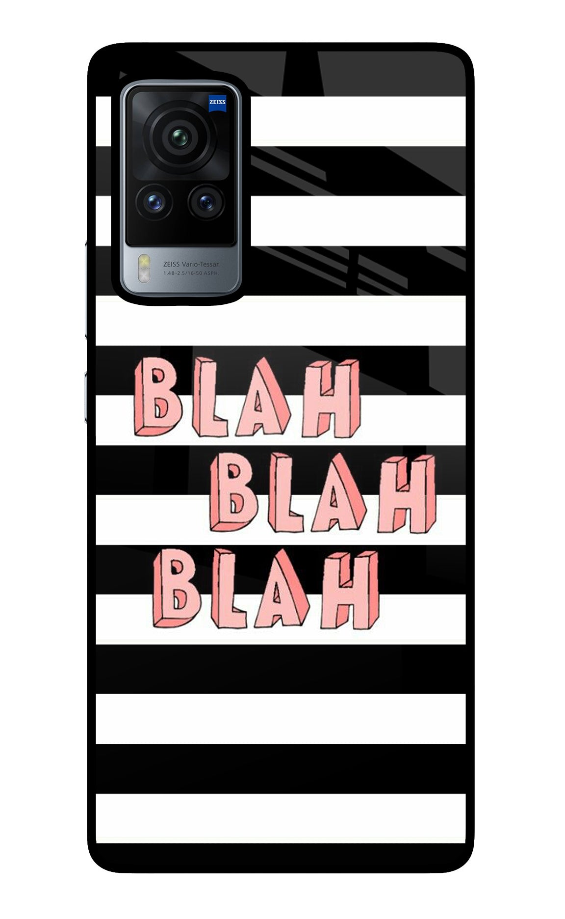 Blah Blah Blah Vivo X60 Pro Back Cover