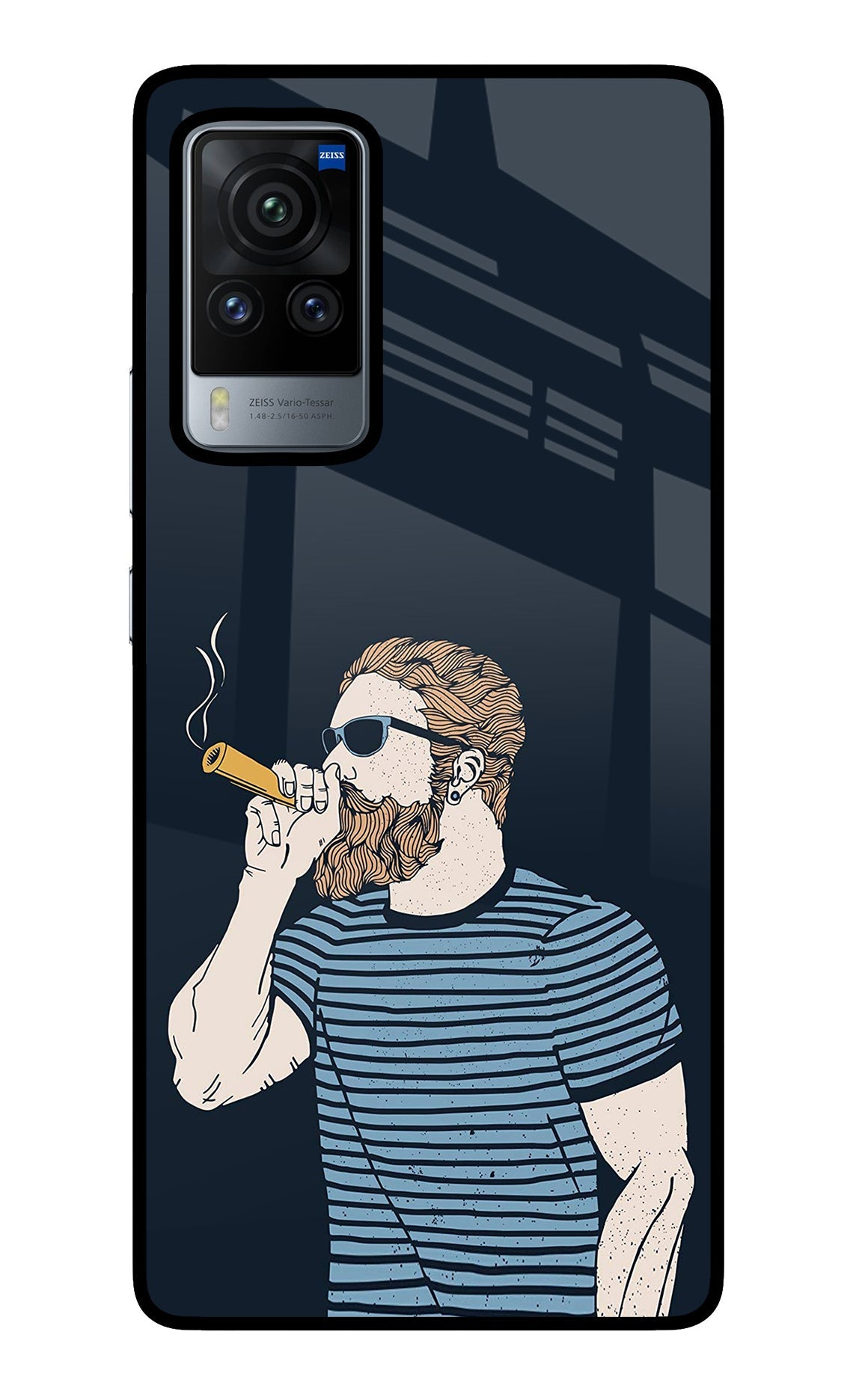 Smoking Vivo X60 Pro Glass Case