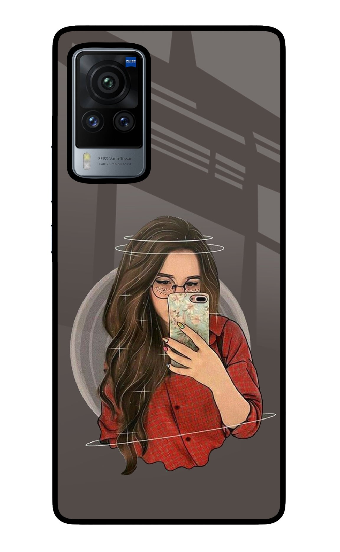 Selfie Queen Vivo X60 Pro Glass Case