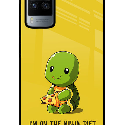 I'm on Ninja Diet Vivo X60 Pro Glass Case Back Cover by Casekaro